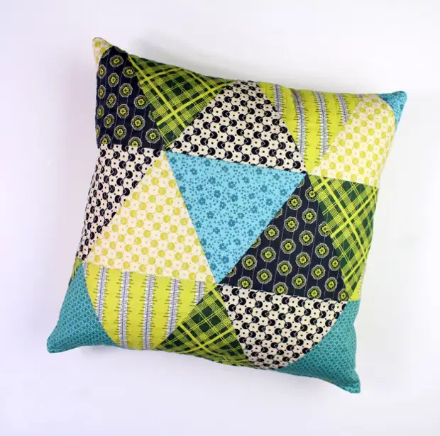 Almohadas de patchwork: Hacemos una decoración única con tus propias manos.