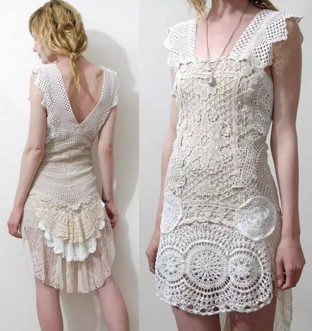 Antique lace dresses: isang seleksyon ng mga ideya para sa inspirasyon