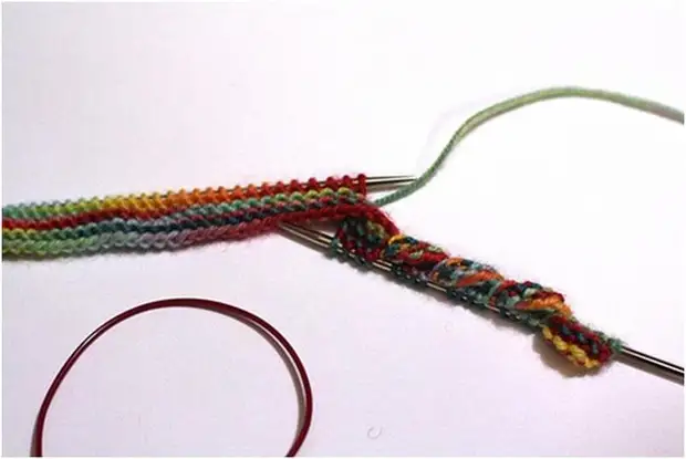 Daxuyaniya bedew a perdeya Berdevanan ya Knitted Of Berhem: Qedexekirina Kant Spiral