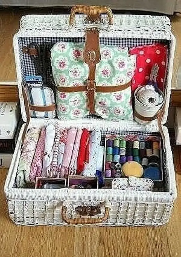 Needlework organizers. Selection of ideas