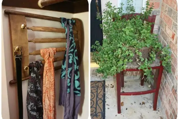 14 lives of old chairs. Beauty do it yourself