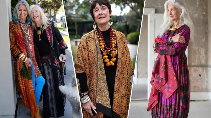 Les retraités qui adorent ethnique boho, 55+