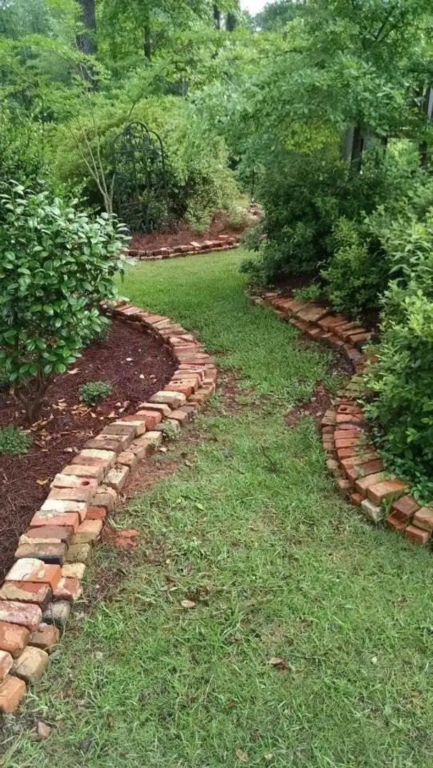 30 načina za korištenje stare opeke u dizajnu dvorišta