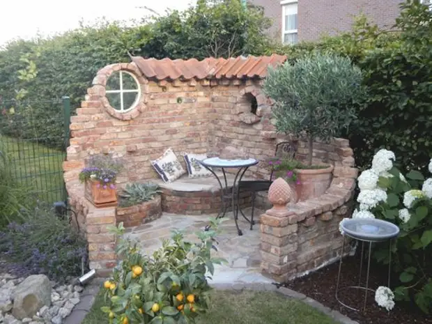 30 načina za korištenje stare opeke u dizajnu dvorišta