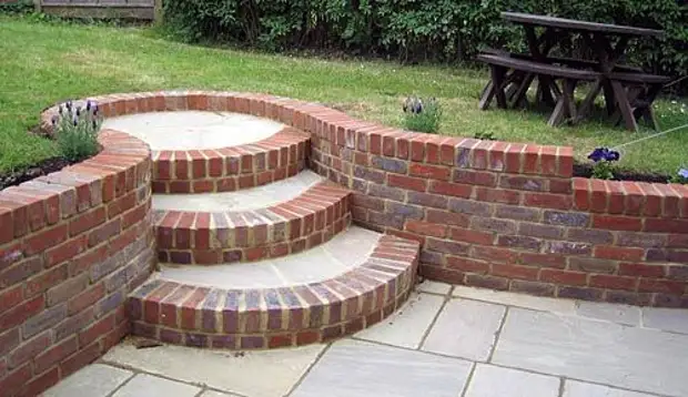 30 manieren om oude baksteen te gebruiken in het ontwerp van de tuin