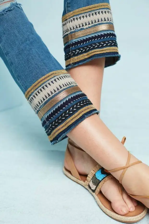 Fit de la fashion Jeans L'aiguille peut devenir une chose super à la mode! Idée d'inspiration!