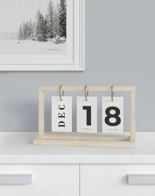 5 calendari insoliti che sono facili da fare con le loro mani