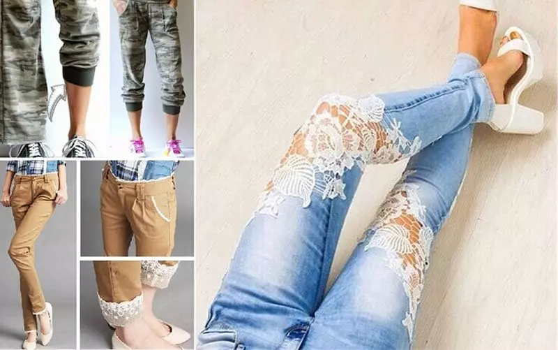 Sêwirana jeans û pantor