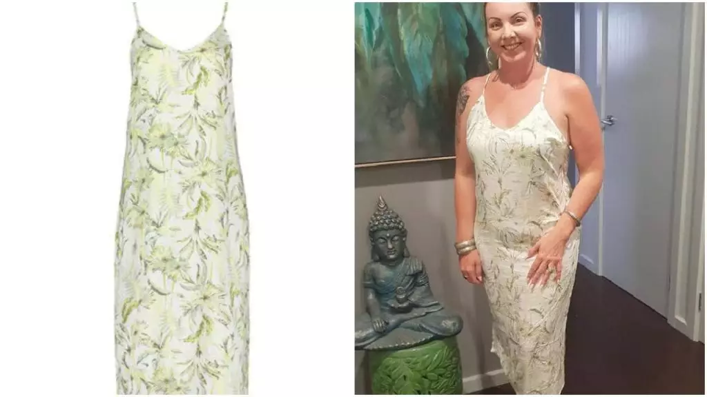 La mamma economica ha trasformato la maglietta notturna per $ 15 nel vestito estivo 