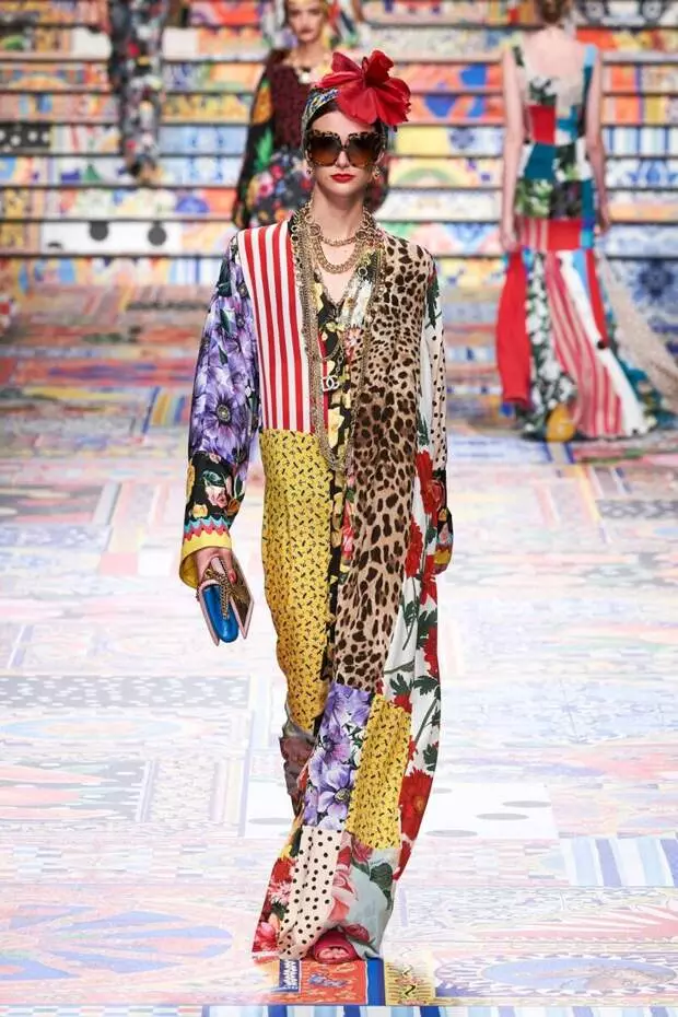 Patchwork საწყისი Kutur-Awesome Needlework ახალი Dolce & Gabbana კოლექცია