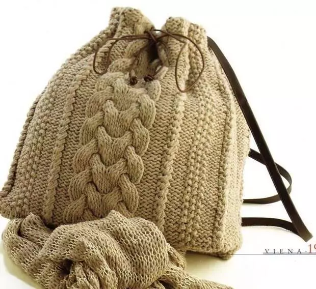 Knitted bags: ideas