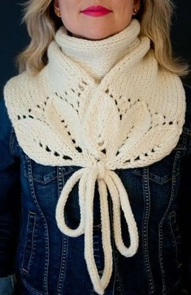 열뿐 아니라 아름다움을 위해서도 : 스카프 뜨개질을위한 아이디어를 선택하십시오.
