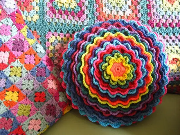 Crochet decorativo na técnica 