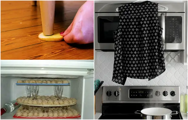 15 household tricks that help to cope with households