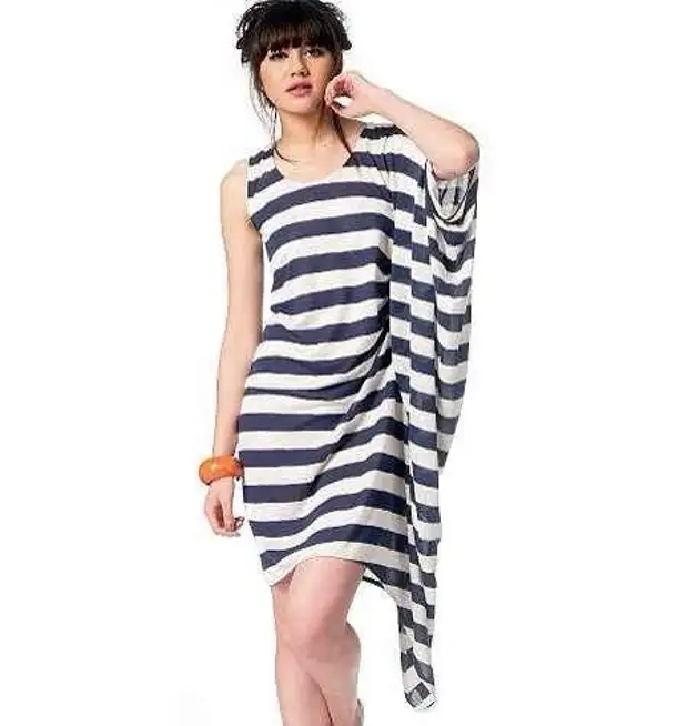 Original striped dresses (patterns)