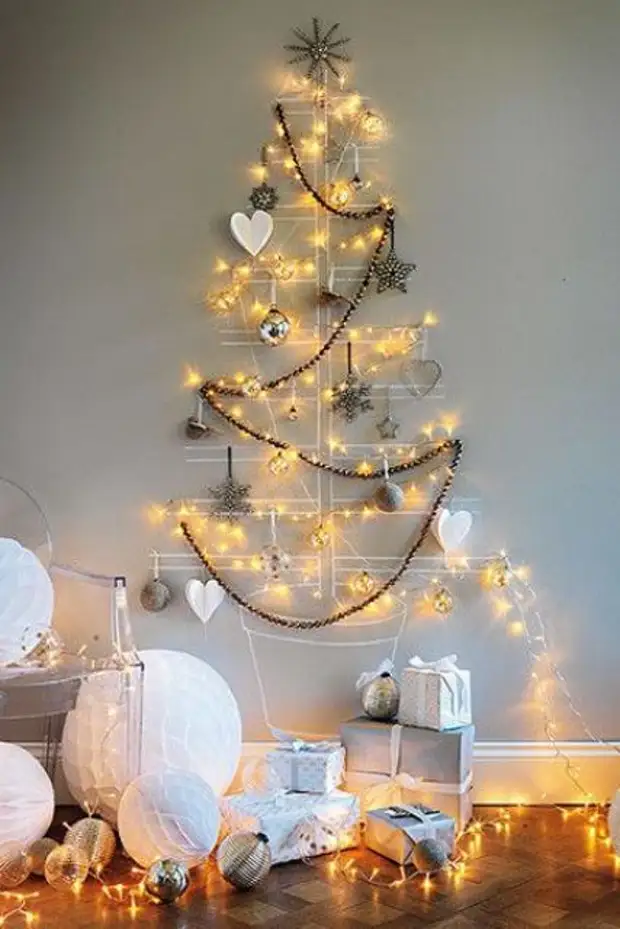 Weihnachtsbaum von den Bällen