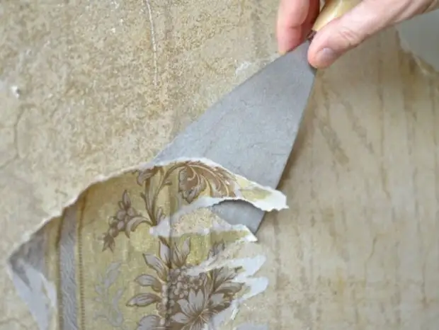 How fast and just remove old wallpaper from the walls