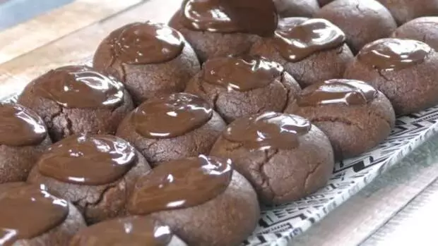 Cookies molhadas deliciosas irreais - doçura que ultrapassou doces