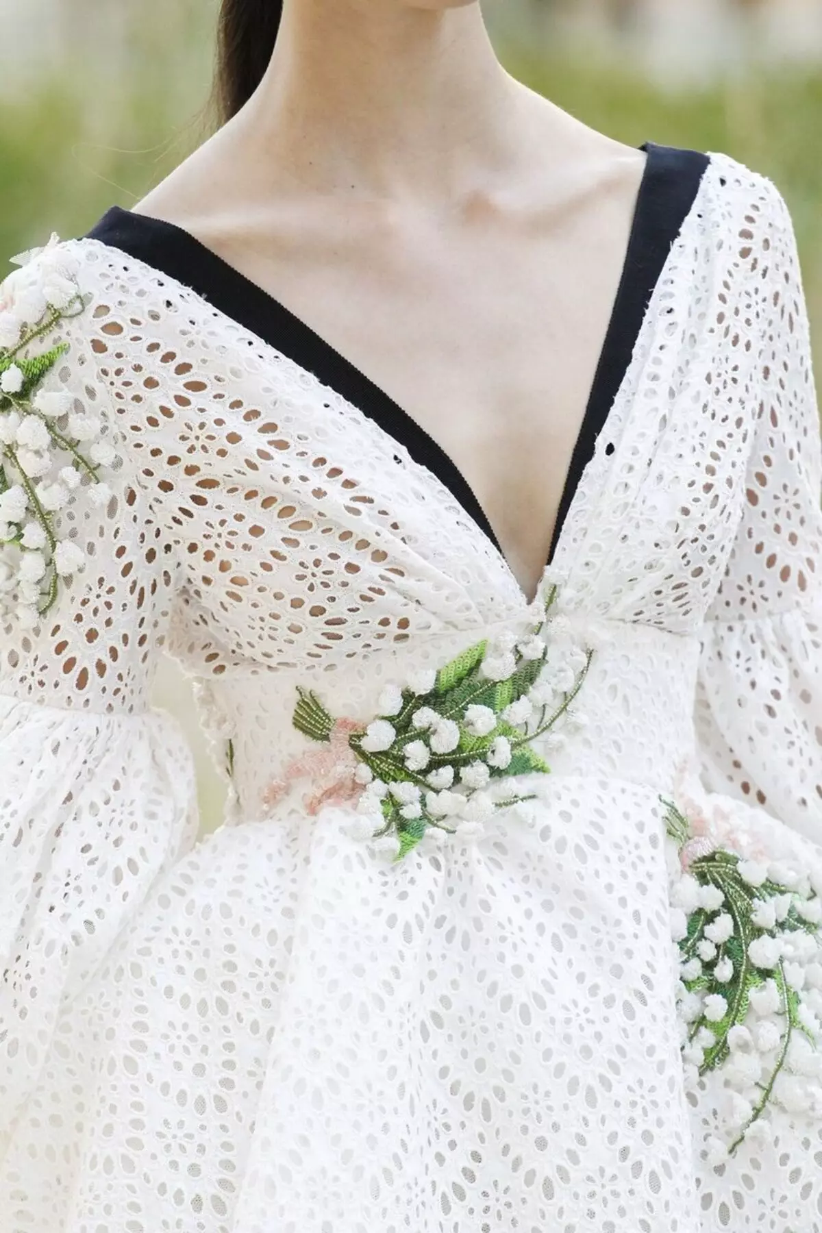 Lily of the valley - favorite flower of french fashion and not only, schemes and samples for you