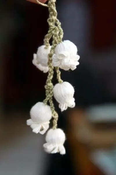 Lily of the valley - favorite flower of french fashion and not only, schemes and samples for you