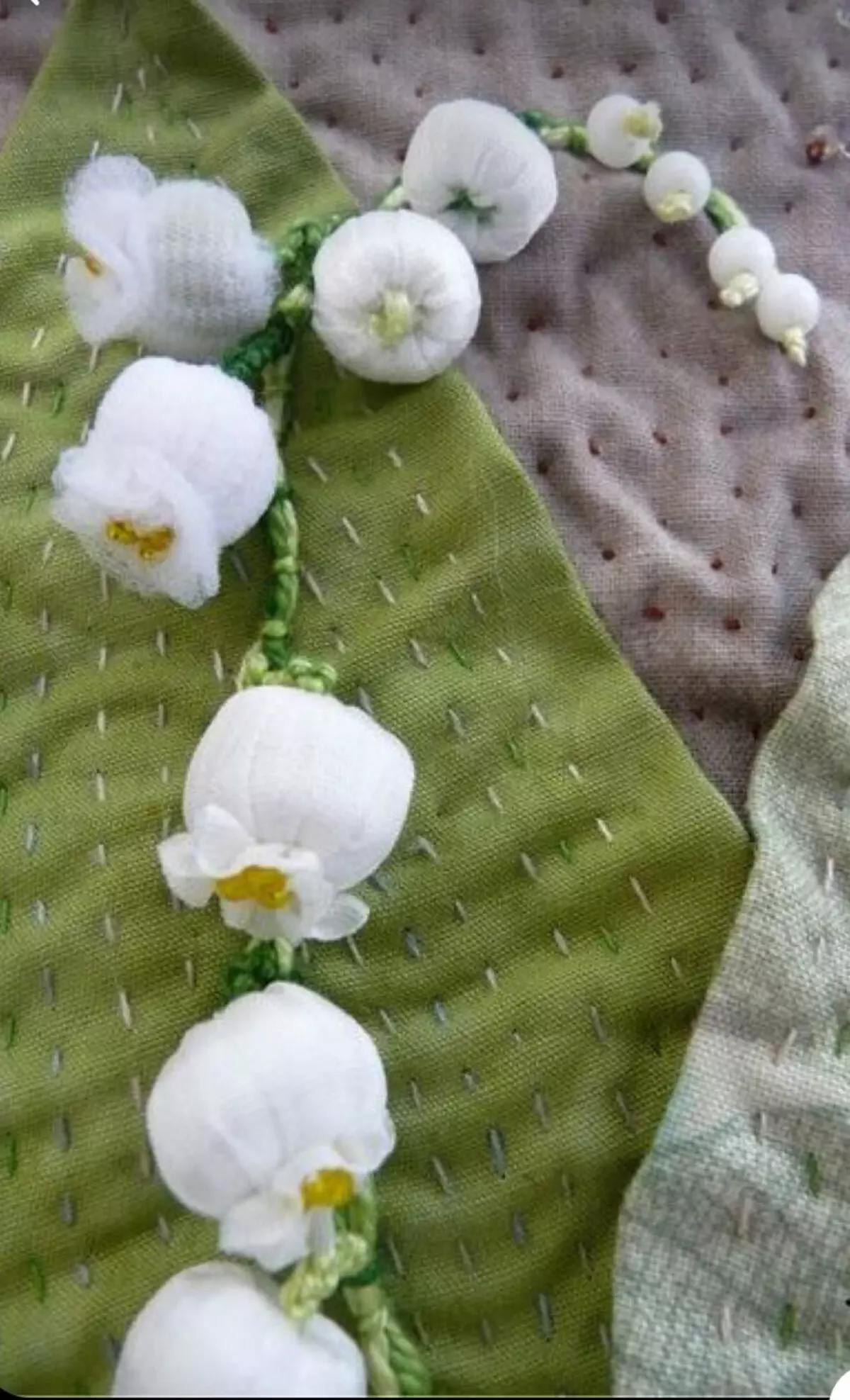 Lily of the valley - favorite flower of french fashion and not only, schemes and samples for you