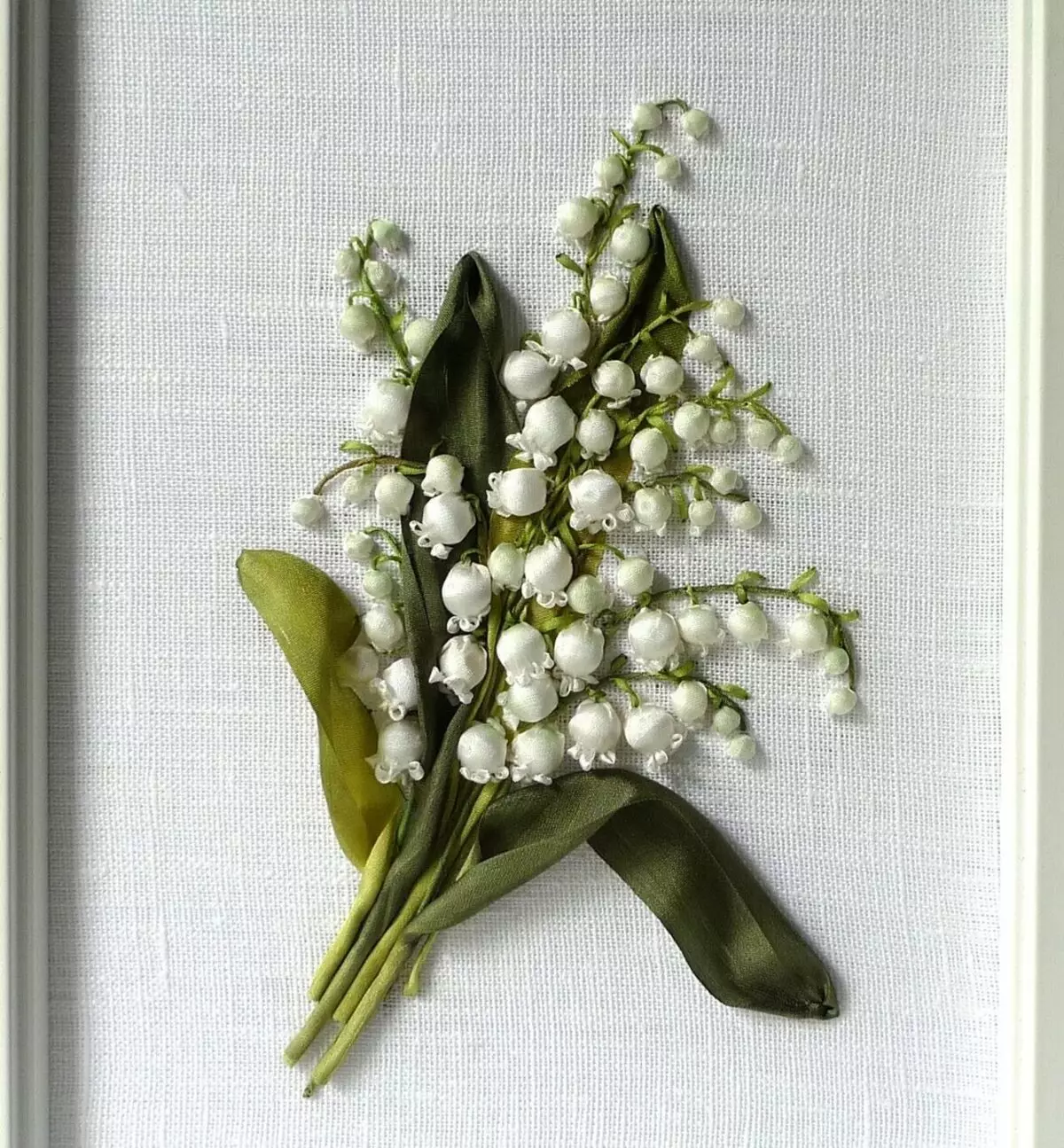 Lily of the valley - favorite flower of french fashion and not only, schemes and samples for you