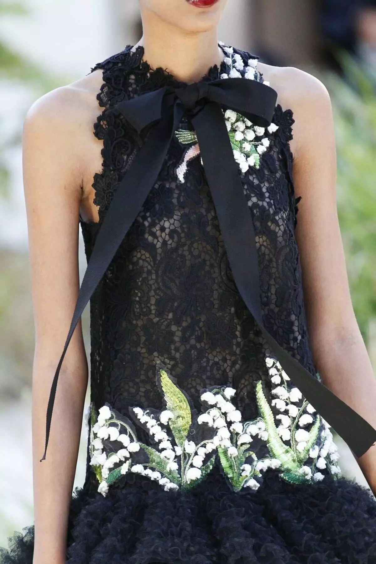 Lily of the valley - favorite flower of french fashion and not only, schemes and samples for you