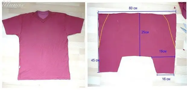 Ändring: Hur man gör Aladdina T-shirt 1