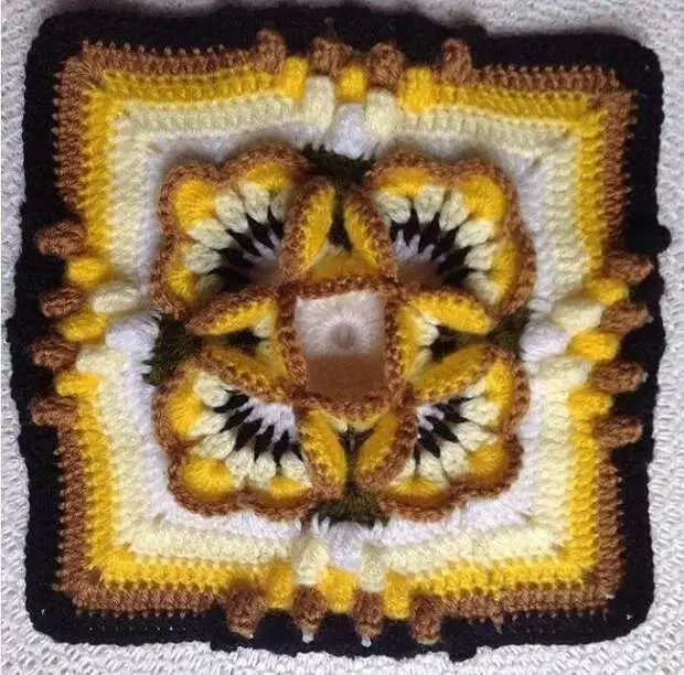 Crochet très spectaculaire