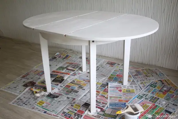 Master klase sa paglikha ng isang table sa estilo ng Shebbi chic (6) (700x466, 275kb))