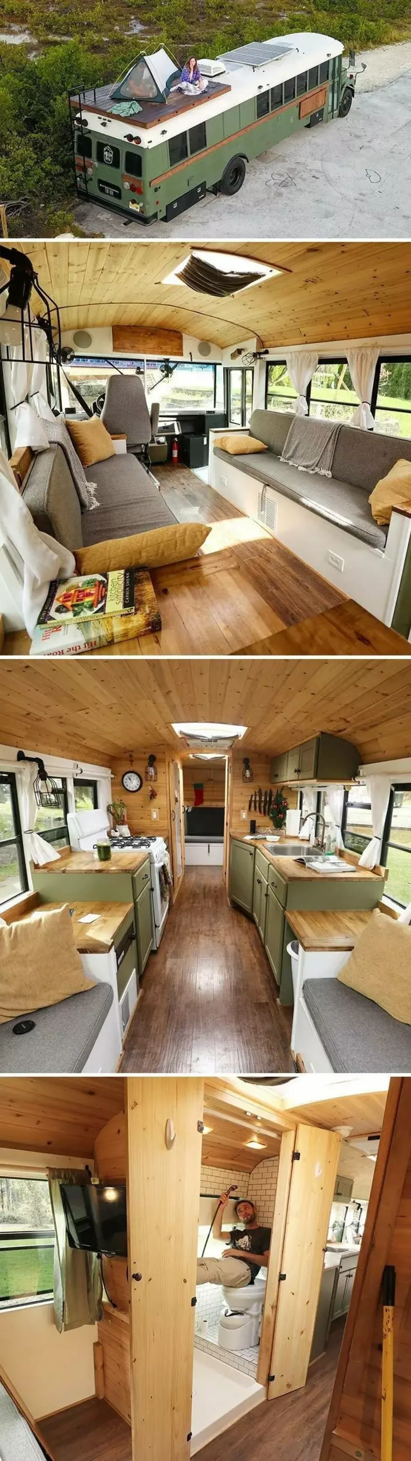 30 houses on wheels who are cozy many apartments