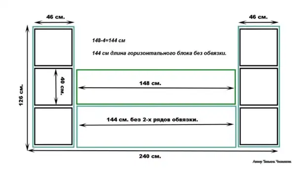 Qilim elegant nga mbetjet e fijeve dhe twine jute