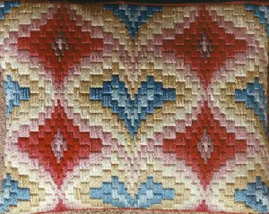 Bargello: Itan ti ẹda, ilana imuse