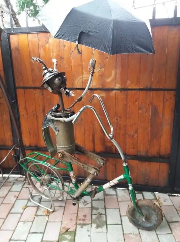 Masterpieces from ordinary scrap metal