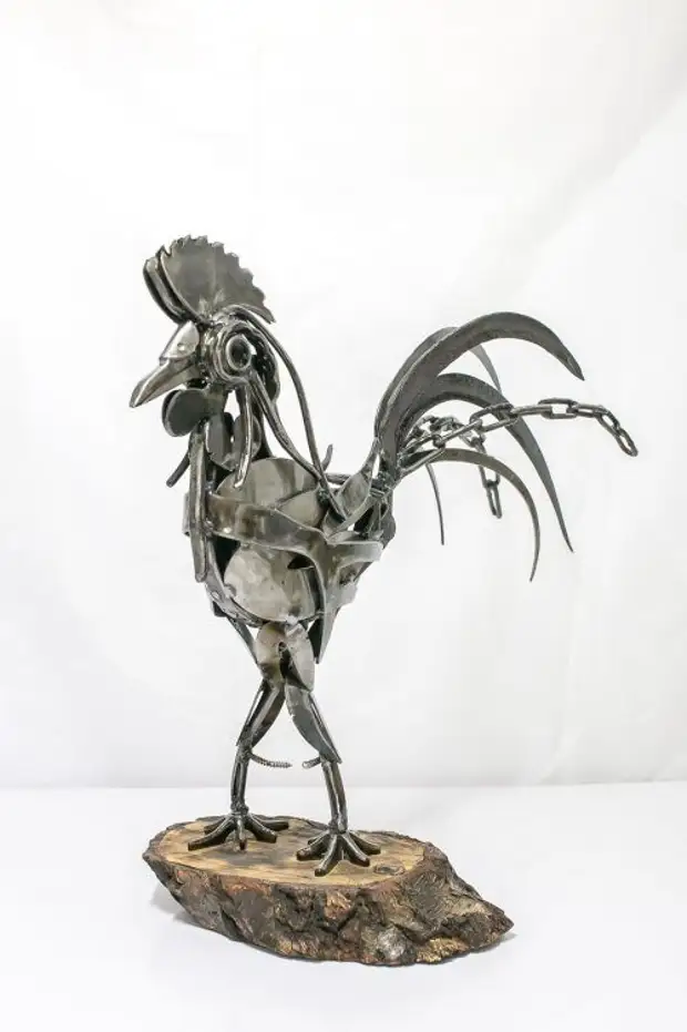 Masterpieces from ordinary scrap metal