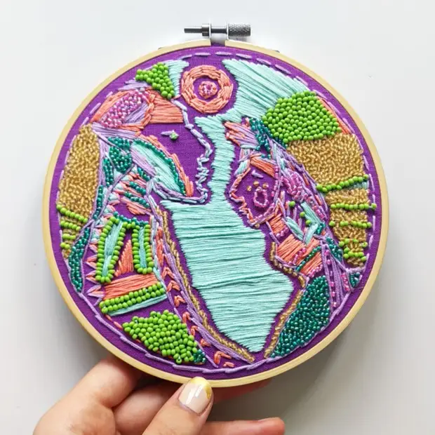 Mefuta e 5 e sa tloaelehang ea emmroidery