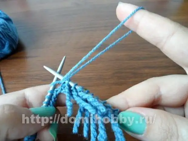 Knitting Twisted Fringe