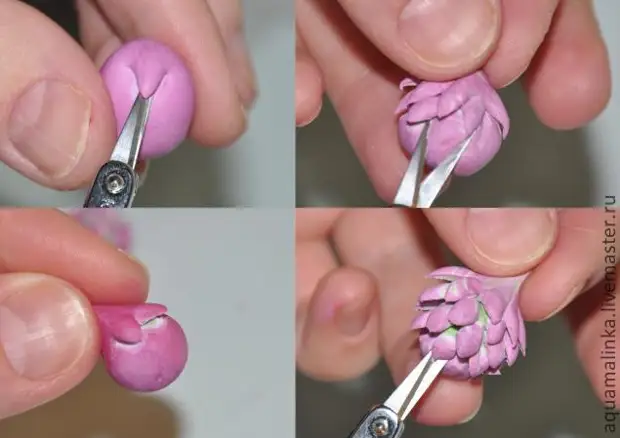 Polymer clay clover: Master Class