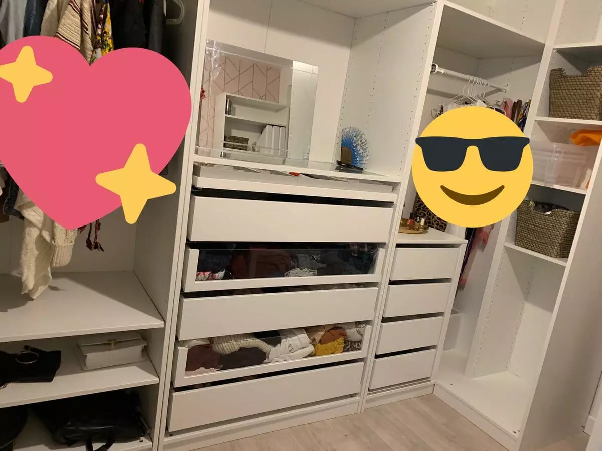 Dívka dělala opravy jako obrázek v Instagramu, konvertující dům. A je to čistá inspirace