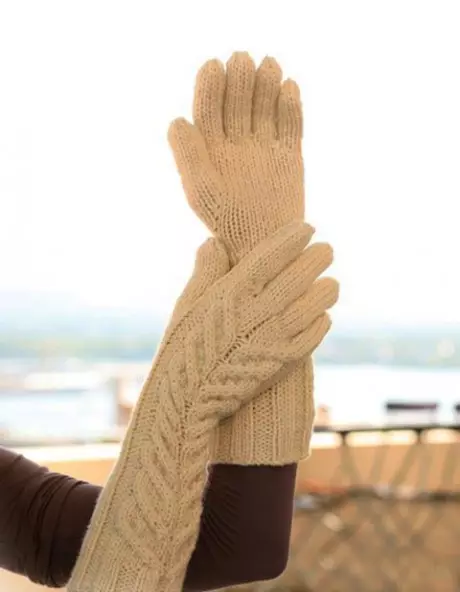 Foto van handschoenen met spaken