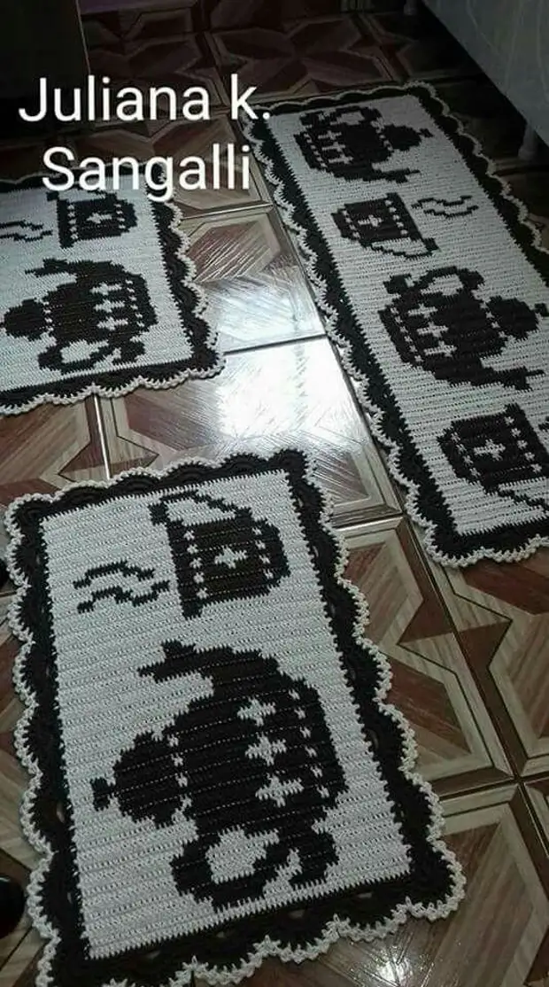 Crochet Mats: ໂຄງການຫຼາຍຢ່າງສໍາລັບການດົນໃຈ