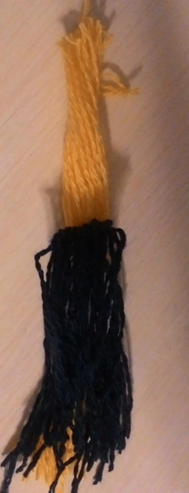 Woolen fil zwazo: etap-pa-etap klas mèt ak foto