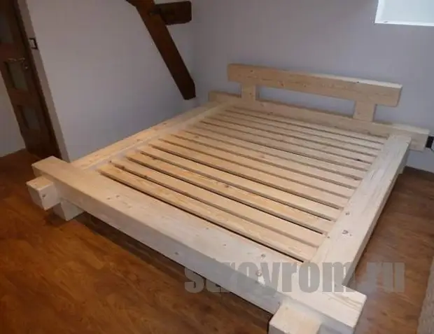 ベッドの作り方