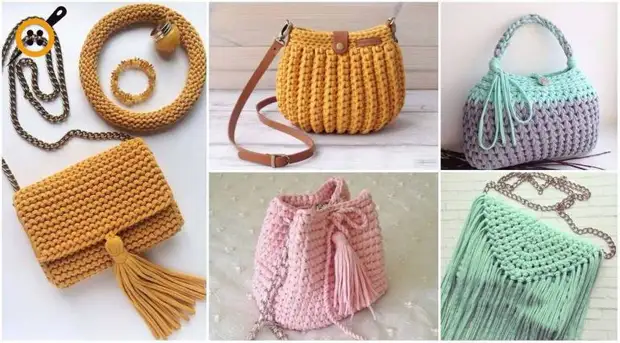 Popularaj Crocheted Bags