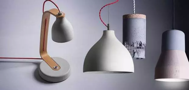 Spektakulêre lamp in hokstyl met hul eie hande