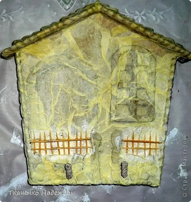 Trang trí vật phẩm, Craft Class, Craft, Paperplasty, Decoupage, In Sponge: Keystone-2 Gouache, bìa cứng, bìa cứng, keo, sơn, phấn, dây, khăn trứng, sinh nhật, nghỉ ngơi. Ảnh 6.