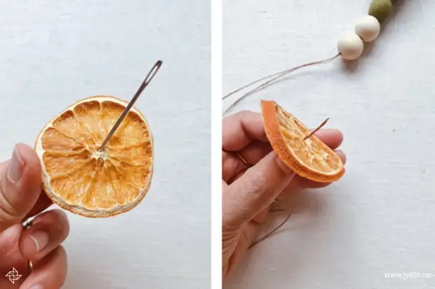 Majstrovská trieda: Aromatická Citrus Girland
