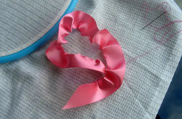 Embroidery satin ribbons for beginners