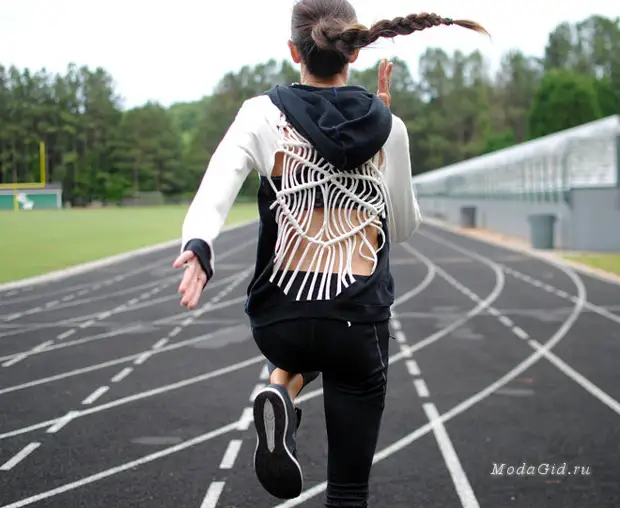 Mokhoa oa ho etsa Sweatshirt le Macrame