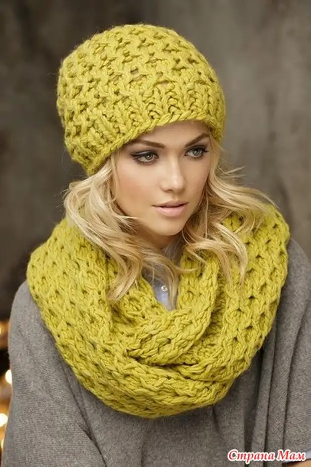 And we knit and think, and fashionable? And wear? We doubt ... and in vain, fashionable everything!